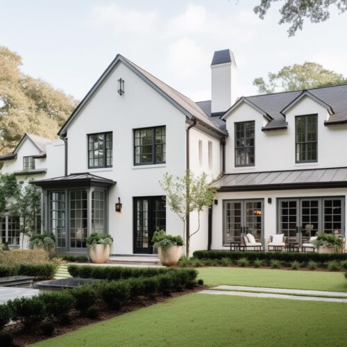 Crafting A Grand Modern Colonial Home - Wind The Key